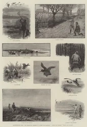 Illustrationen aus The Badminton Library of Sports and Pastimes, Moor und Marsh, Field und Covert